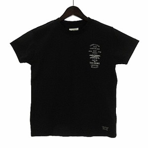 【中古】クライミー THE CRIMIE Tシャツ カットソー 半袖 プリント 黒 ブラック XS メンズ レディース