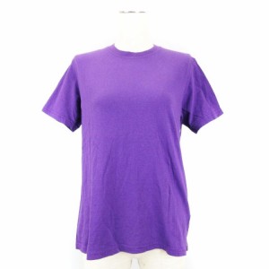 【中古】トリココムデギャルソン tricot COMME des GARCONS ドット カットソー Tシャツ 半袖 パープル M 230810E