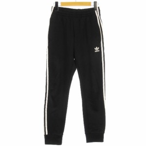 【中古】アディダスオリジナルス adidas originals TRACK PANTS トラック パンツ イージー CW1275 コットン ブラック S