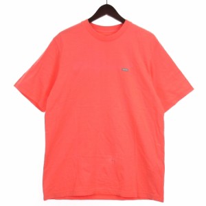 【中古】シュプリーム SUPREME Small Box Tee ボックスロゴ Tシャツ カットソー 半袖 ピンク系 M ■GY01 メンズ