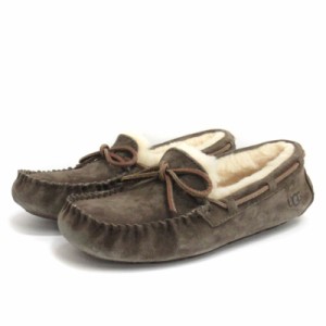 【中古】アグ オーストラリア UGG australia Dakota ダコタ モカシン シューズ ムートン 5612 ブラウン 23cm