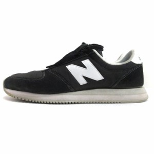 【中古】ニューバランス NEW BALANCE UL420MAB スニーカー 28cm ブラック 240419E 靴 メンズ