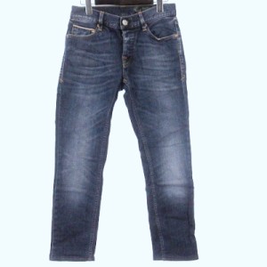 【中古】ケアレーベル Care label デニム パンツ ジーンズ セルビッチ インディゴ 29 メンズ