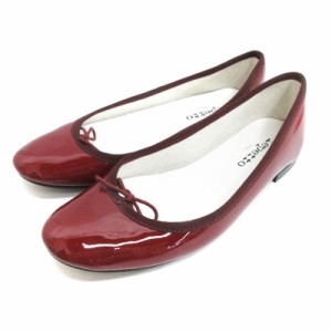 【中古】レペット Repetto フラット バレエ シューズ リボン 35.5 ボルドー 240618E レディース