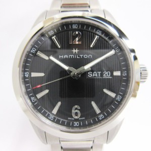 【中古】ハミルトン HAMILTON ブロードウェイ デイデイト 腕時計 クォーツ H433110 黒文字盤 メンズ