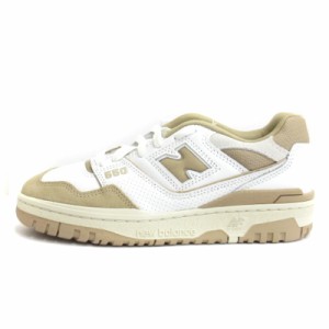 【中古】未使用品 ニューバランス NEW BALANCE タグ付き BB550NEC スニーカー ブラウン 24cm ■ECS レディース