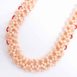 ピンク 珊瑚 ネックレスの通販｜au PAY マーケット
