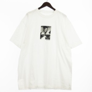 【中古】ユニフォームエクスペリメント 24SS BRUCE LEE Tシャツ カットソー 半袖 プリント UE-232068 ホワイト 4