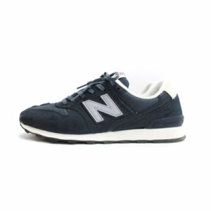 【中古】ニューバランス NEW BALANCE WR996VCA スニーカー 24cm ネイビー 240513E 靴 レディース