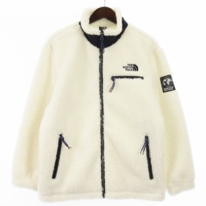 【中古】ザノースフェイス THE NORTH FACE RIMO FLEECE JACKET リモフリース ジャケット ボア NJ4FM68C ホワイト S