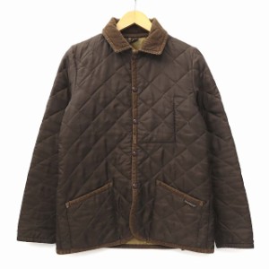 【中古】ラベンハム LAVENHAM SUFFOLK CO10 2YA quilting jacket 中わた キルティング ジャケット 38 レディース