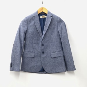 【中古】LOGG H&M ログ エイチアンドエム センターベント テーラードジャケット  F NAVY ネイビー キッズ