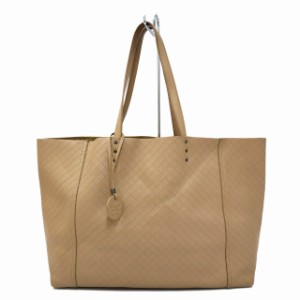 【中古】ボッテガヴェネタ BOTTEGA VENETA 298780 イントレッチオ ミラージュ トートバッグ BEIGE(ベージュ)