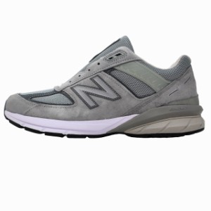 【中古】未使用品 ニューバランス NEW BALANCE USA製 M990GL5 990V5 "Gray" スエード ローカット スニーカー 28cm