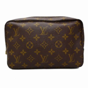 【中古】ルイヴィトン LOUIS VUITTON M47524 モノグラム トゥルーストワレット 23 メイク コスメポーチ ヴィンテージ