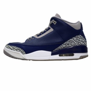 【中古】ナイキ NIKE CT8532-401 AIR JORDAN 3 "Midnight Navy" エアジョーダン3 スニーカー 28.5cm MIDNIGHT NAVY/WHITE メンズ