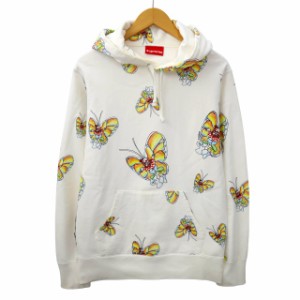【中古】シュプリーム Gonz Butterfly Hooded Sweatshirt ゴンザ バタフライ フーディー スウェットシャツ パーカー S
