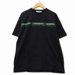 【中古】ダブルスタンダードクロージング ダブスタ 半袖 ロゴプリントTシャツ カットソー FREE ブラック 