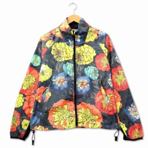 【中古】アディダス adidas PAKAIAN adidas フラワープリント ウィンド ジャケット XS W FAST FLWR  レディース