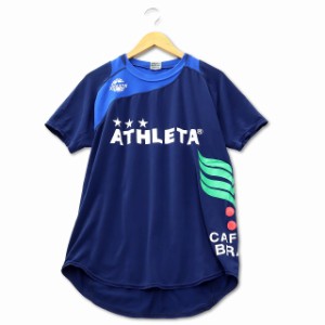 【中古】ATHLETA アスレタ プリント Tシャツ S ブルー メンズ