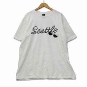 【中古】ナンバーナイン NUMBER (N)INE カート期 クルーネック 半袖 SEATTLE シアトル カットソー Tシャツ 5 