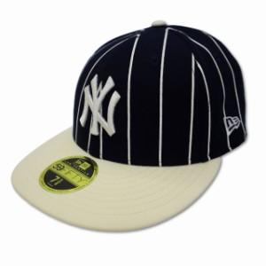 【中古】NEW ERA LP 59FIFTY MLB 2-Tone ニューヨーク・ヤンキース ベースボールキャップ 野球帽 帽子 7 5/8(60.6cm)