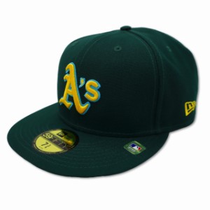 【中古】NEW ERA 59FIFTY オーセンティック 2023 MLB Father's Day オークランド・アスレチックス キャップ 7 3/4