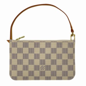 【中古】ルイヴィトン LOUIS VUITTON N40605 N40604 N40601 ダミエ・アズール ネヴァーフル 付属ポーチ ☆AA★