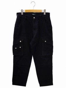 【中古】エクストララージ X-LARGE MULTI POCKETS CARGO PANTS マルチポケット カーゴ パンツ 32 BLACK(ブラック)