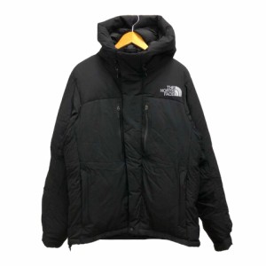 【中古】ザノースフェイス THE NORTH FACE ND92240 ダウンジャケット バルトロライトジャケット フード XL 黒 ブラック メンズ