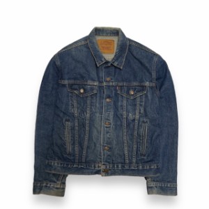 【中古】リーバイス Levi's 90s 米国製 ヴィンテージ 70506-0217 デニムジャケット Gジャン 42 インディゴブルー メンズ