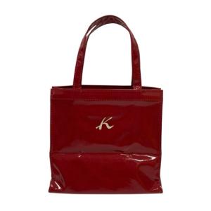 キタムラ　ショルダーバック　トートバック　革　レザー　変形可能　赤 レッド Kitamura キタムラ レザー 2WAYトートバッグ レッド USED品 商品