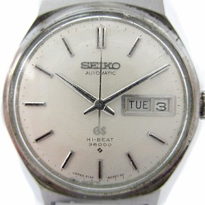 ☆ジャンク 【SEIKO】セイコー グランドセイコー ハイビート デイデイト 6146-8000 自動巻き メンズ_720859【ev20】