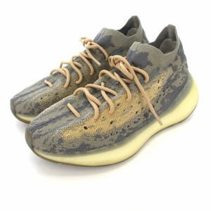 【中古】アディダス adidas YEEZY イージーブースト380 ミスト FX9764 スニーカー プライムニット 28cm グレー ■YGT