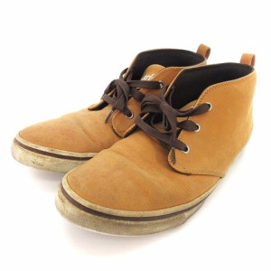 【中古】ティンバーランド Timberland 5314R チェッカブーツ ハイカット レザー ブラウン系 茶系 27.5cm メンズ