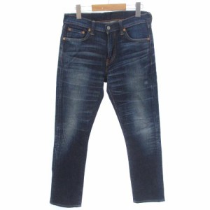 【中古】リーバイス Levi's 510  デニムパンツ ジーンズ ジッパーフライ コットン インディゴブルー 青系 W30 M位