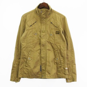 【中古】ジースターロウ G-Star RAW RECOLITE LAUNDRY OVER SHIRT ミリタリー ジャケット ブルゾン ベージュ M