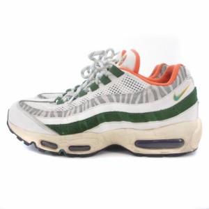 【中古】ナイキ Air Max 95 ERA エアマックス95 ERA CZ9723-100 スニーカー ホワイト グリーン ベージュ 27.0 靴