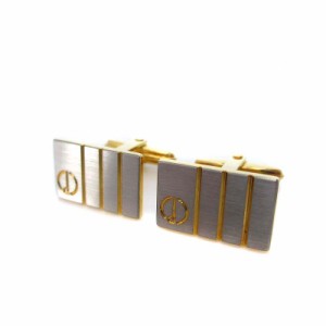 【中古】ダンヒル dunhill カフスボタン ロゴ ゴールドカラー アクセサリー ■GY11 メンズ