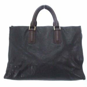 【中古】土屋鞄製造所 土屋鞄 ウルバーノ ビジネスバッグ ブリーフケース トート ハンド レザー ブラック 黒 鞄