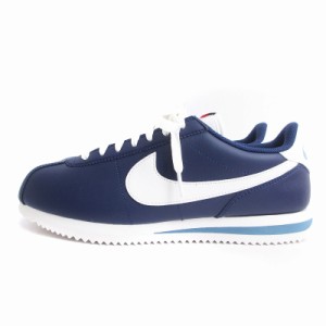 【中古】未使用品 ナイキ NIKE Cortez Midnight Navy コルテッツ ミッドナイトネイビー DM4044-400 スニーカー 25.0