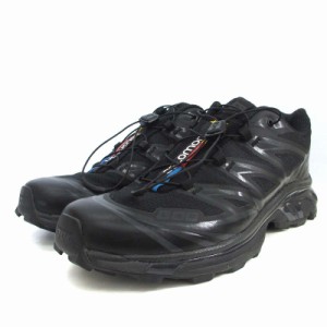 【中古】サロモン Salomon XT-6 410866 スニーカー ローカット 黒 ブラック 26.0cm 靴 メンズ