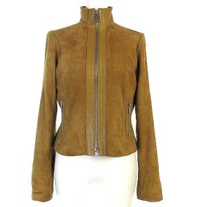 新品タグ付き 山羊革 スエード リアルレザージャケット ゴートレザー  