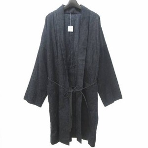 【中古】未使用品 オールドジョー OLDJOE 22SS ORIENTAL HOUSE COAT ガウン コート ジャケット デニム地 ネップ