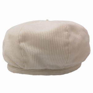 【中古】未使用品 オールドジョー タグ付き 22AW ROVER BERET ベレー帽 コーデュロイ ドローコード BONE 白 7 1/2