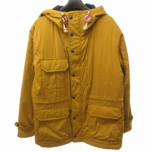 【中古】ケントイントラディション KENT IN TRADITION 美品 マウンテンパーカー 中綿ジャケット 裏地 チェック 黄 M