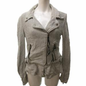 ディーゼル DIESEL ニット ライダースジャケット ディーゼル