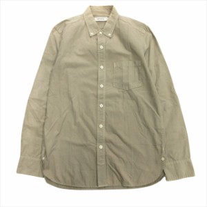 【中古】13aw ノンネイティブ nonnative ドゥウェラー ボタンダウン シャツ オーバーダイ DWELLER B.D. SHIRT 