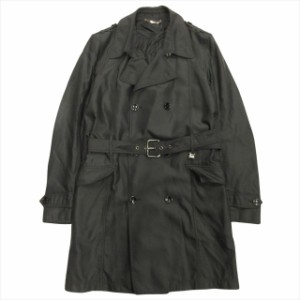 【中古】D&G ドルチェ&ガッバーナ ドルガバ DOLCE&GABBANA トレンチ コート ジャケット ブルゾン コットン ナイロン