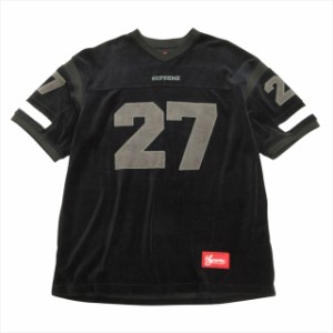 【中古】19aw シュプリーム SUPREME ベロア フットボール ジャージー Tシャツ Velour Football Jersey カットソー